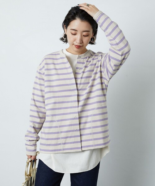 セール Web限定 バスクtシャツカーディガン カーディガン ボレロ Freak S Store フリークスストア のファッション通販 Zozotown