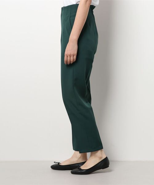 Shelly island(シェリーアイランド)の「ハイウエストテーパードパンツ(その他パンツ・レディース・ブラック/ダークグリーン/テラコッタ・FREE)」の7枚目の写真