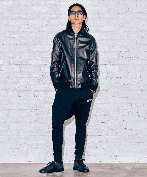 CRIMIE（クライミー）の「LAMB LEATHER TRACK JACKET（ライダースジャケット・メンズ・ブラック・XL/XXL/S/L/M）」の12枚目の写真