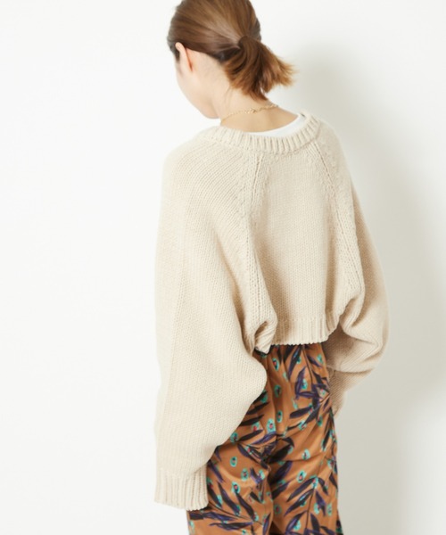 CIAOPANIC（チャオパニック）の「ニットボレロTシャツセット/セットアイテム（ニット/セーター・レディース・アイボリー/ブラック/グリーン・FREE）」の4枚目の写真