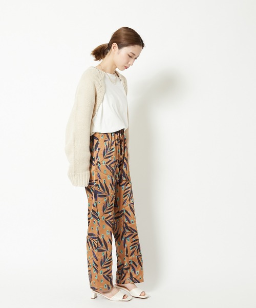 CIAOPANIC（チャオパニック）の「ニットボレロTシャツセット/セットアイテム（ニット/セーター・レディース・アイボリー/ブラック/グリーン・FREE）」の9枚目の写真