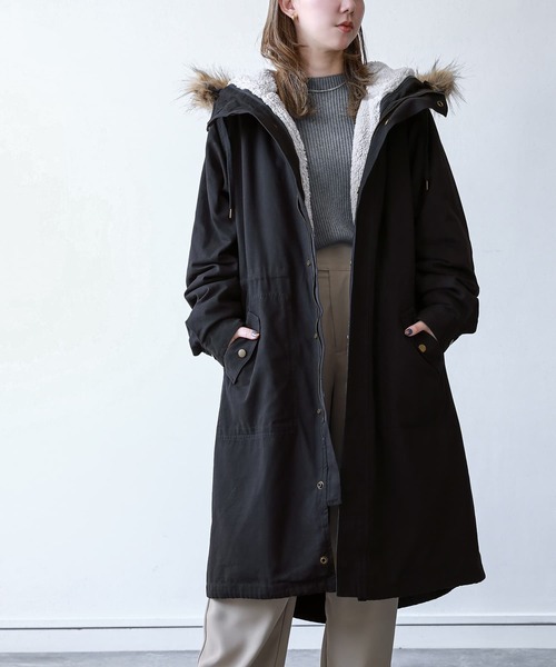 セール】『ライナー付き3wayモッズコート』（モッズコート）｜somari