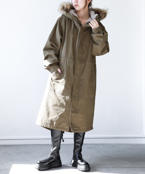 セール】『ライナー付き3wayモッズコート』（モッズコート）｜somari