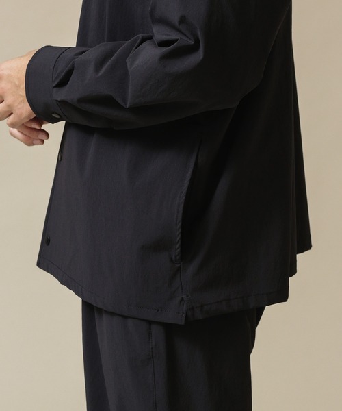 NANO universe(ナノユニバース)の「【WEB限定】CORDURAコーチシャツ(シャツ/ブラウス・メンズ・ネイビー/ブラック/ベージュ・マルチサイズ)」の12枚目の写真