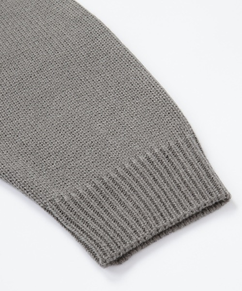 U.S. POLO ASSN.（ユーエスポロアッスン）の「U.S. POLO ASSN. / ユーエスポロアッスン 別注 ロゴ刺繍 オーバーサイズ ボリュームニットカーディガン（カーディガン/ボレロ・メンズ・ブラック/ネイビー/グレー/カーキ/グリーン/ダークグレー/モカ/ワイン/グレイッシュベージュ/グレイッシュブルー/アイボリー/イエロー/ダークグリーン/チャコールグレー/ダークネイビー・M/L）」の20枚目の写真