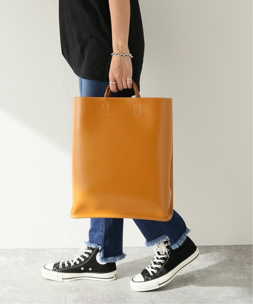 PIENI（ピエニ）の「【PIENI/ピエニ】 TOTE L：トートバック（ハンドバッグ・レディース・キャメル・FREE）」の2枚目の写真