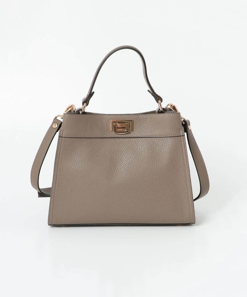 URBAN RESEARCH ROSSO WOMEN（アーバンリサーチ　ロッソ）の「GIANNI NOTARO　レザーバッグ（ハンドバッグ・レディース・ベージュ/グレー系その他・-）」の8枚目の写真