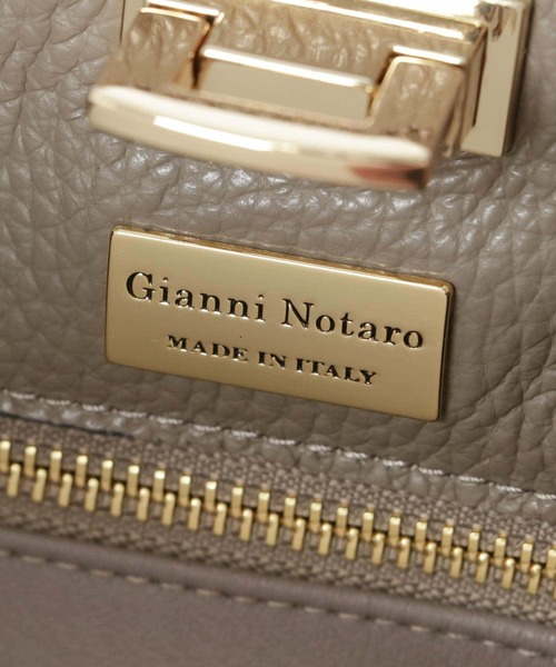 URBAN RESEARCH ROSSO WOMEN（アーバンリサーチ　ロッソ）の「GIANNI NOTARO　レザーバッグ（ハンドバッグ・レディース・ベージュ/グレー系その他・-）」の9枚目の写真