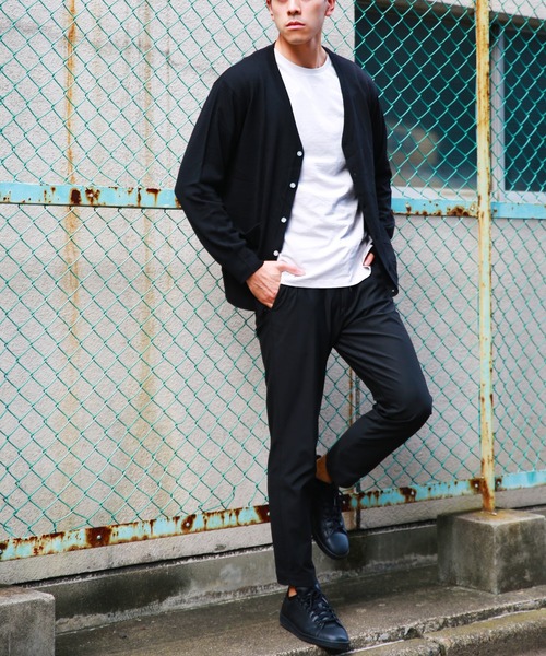 WESTSEA(ウエストシー)の「WEB限定 シープカシミヤタッチ Vネックニットカーディガン(カーディガン/ボレロ・メンズ・ブラック/ネイビー/グレー/ブラウン系その他/ライラック/ワイン/グレイッシュベージュ/チャコール・S/M/L/XL)」の9枚目の写真
