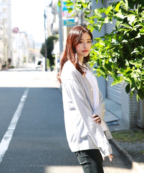 WESTSEA(ウエストシー)の「WEB限定 シープカシミヤタッチ Vネックニットカーディガン(カーディガン/ボレロ・メンズ・ブラック/ネイビー/グレー/ブラウン系その他/ライラック/ワイン/グレイッシュベージュ/チャコール・S/M/L/XL)」の11枚目の写真