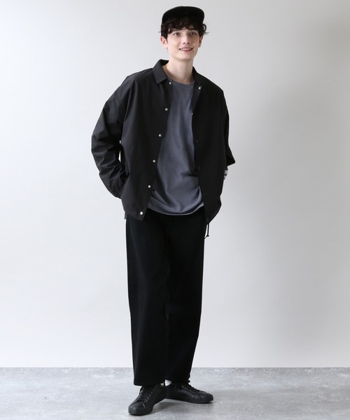 RAGEBLUE（レイジブルー）の「ピグメント/ビッグシルエットロンＴ/214696（Tシャツ/カットソー・メンズ・ベージュ/ブルー/その他19/オフホワイト・MEDIUM/LARGE）」の7枚目の写真