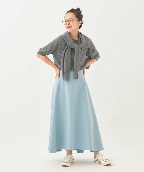 plage（プラージュ）の「Melton Midi スカート◇（スカート）」 - WEAR
