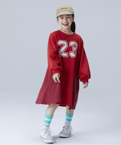 ナンバリング切替ワンピース 90 150cm ワンピース Big Field ビッグフィールド のファッション通販 Zozotown