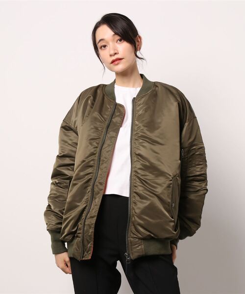 セール】オーバーサイズMA-1ブルゾン（MA-1）｜N.O.R.C（ノーク）の