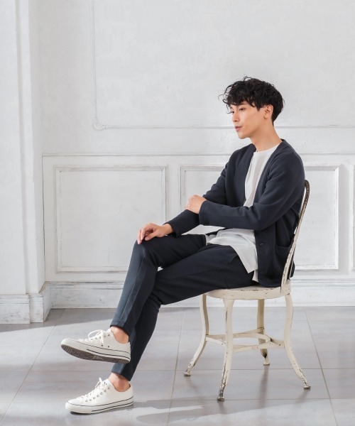 improves(インプローブス)の「T/C ポンチ 3B ノーカラージャケット セットアップ対応(テーラードジャケット・メンズ・ネイビー/チャコール/ブラック・MEDIUM/X-LARGE/LARGE)」の11枚目の写真