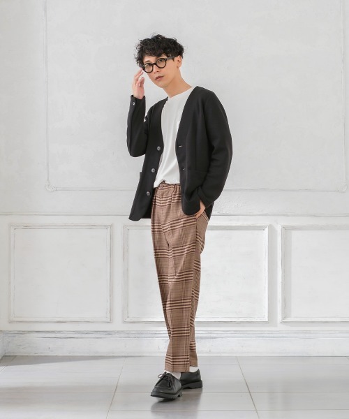 improves(インプローブス)の「T/C ポンチ 3B ノーカラージャケット セットアップ対応(テーラードジャケット・メンズ・ネイビー/チャコール/ブラック・MEDIUM/X-LARGE/LARGE)」の15枚目の写真