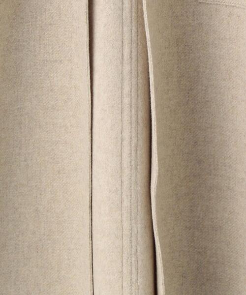 ASTRAET（アストラット）の「＜ASTRAET（アストラット）＞W/N/PE ガウン リバーコート†（ノーカラーコート・レディース・ベージュ・1/0）」の18枚目の写真