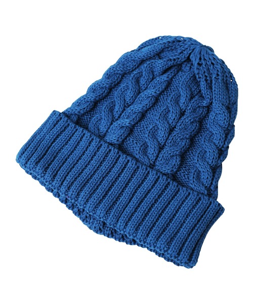 jiggys shop（ジギーズショップ）の「コットンニット ケーブル柄ニットワッチキャップ（ニットキャップ/ビーニー・メンズ・マスタード/レッド/ピンク/ホワイト/ブラック/ベージュ/ブルー/ネイビー・FREE）」の16枚目の写真