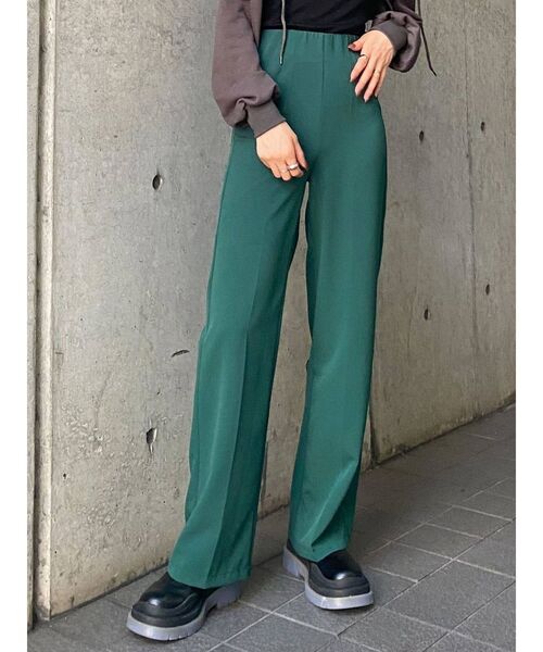 EMODA（エモダ）の「タンクワイドルーズパンツ（その他パンツ・レディース・ブラック/グレー/イエロー/オレンジ/グリーン・FREE）」の4枚目の写真