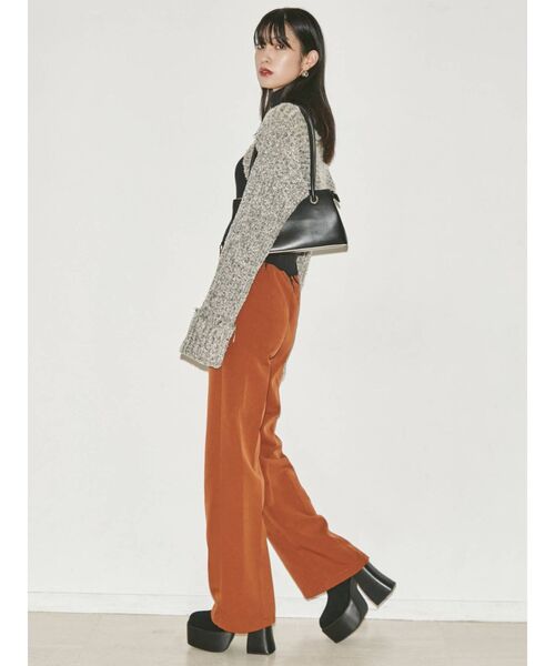 EMODA（エモダ）の「タンクワイドルーズパンツ（その他パンツ・レディース・ブラック/グレー/イエロー/オレンジ/グリーン・FREE）」の9枚目の写真