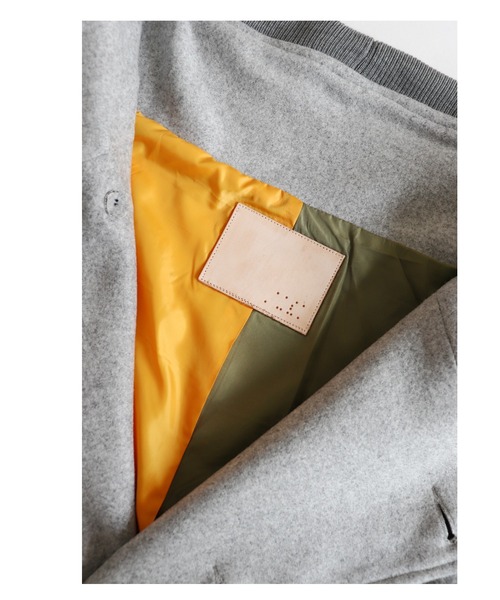 AlexanderLeeChang（アレキサンダーリーチャン）の「AlexanderLeeChang/アレキサンダーリーチャン　SAKASAMA LONG P COAT　AC032106（その他アウター・メンズ・ベージュ/ネイビー/グレー・2/3）」の15枚目の写真