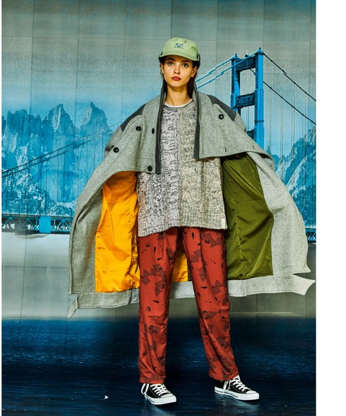 AlexanderLeeChang（アレキサンダーリーチャン）の「AlexanderLeeChang/アレキサンダーリーチャン　SAKASAMA LONG P COAT　AC032106（その他アウター・メンズ・ベージュ/ネイビー/グレー・2/3）」の16枚目の写真