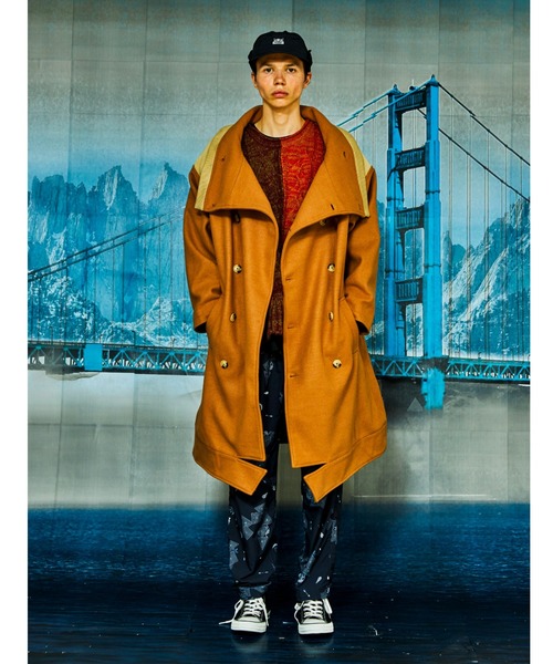 定番の中古商品 Alexander Lee Chang SAKASAMA LONG P COAT ジャケット・アウター