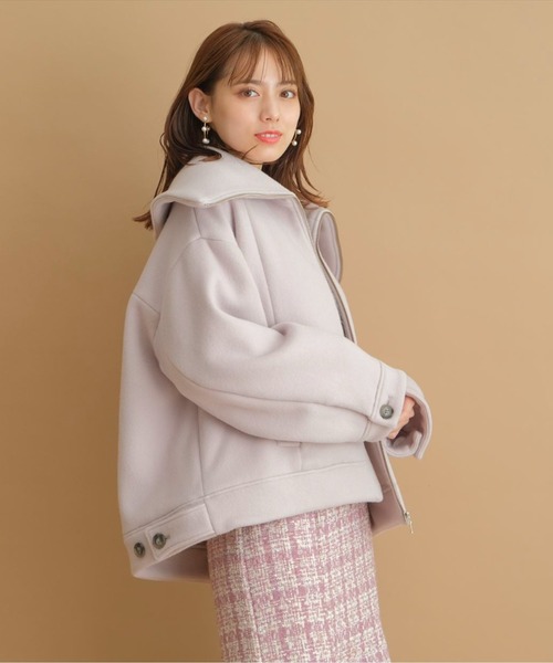 Mystrada（マイストラーダ）の「ビッグカラージップコート（ダウン