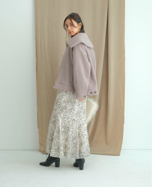 Mystrada（マイストラーダ）の「ビッグカラージップコート（ダウン