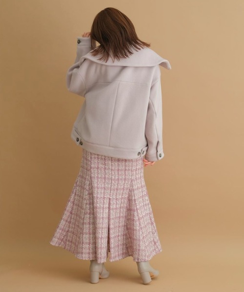 Mystrada（マイストラーダ）の「ビッグカラージップコート（ダウン