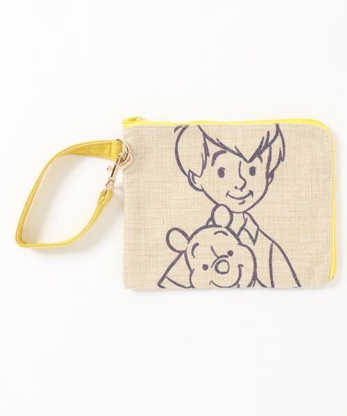 Disney ランデヴー 麻調ポーチ プーさん ポーチ Disney ディズニー のファッション通販 Zozotown
