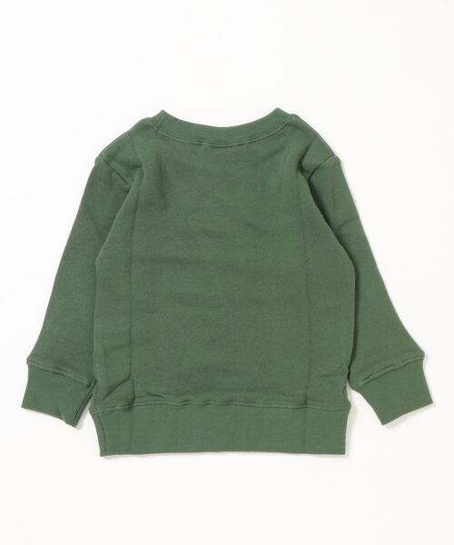 JUNK STORE（ジャンクストアー）の「■WEB限定 ロゴバリエ長袖トレーナー　スウェット（スウェット・キッズ・ブラウン/カーキ・100/110）」の3枚目の写真