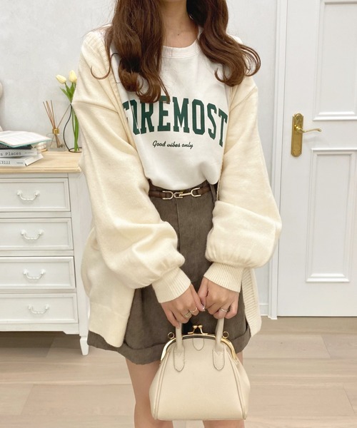 apres jour（アプレジュール）の「もちもちカーディガン【ZOZOTOWN限定アイテム】（カーディガン/ボレロ・レディース・アイボリー/モカ/ライトベージュ・X-LARGE/フリー）」の7枚目の写真