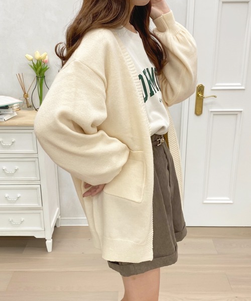 apres jour（アプレジュール）の「もちもちカーディガン【ZOZOTOWN限定アイテム】（カーディガン/ボレロ・レディース・アイボリー/モカ/ライトベージュ・X-LARGE/フリー）」の19枚目の写真