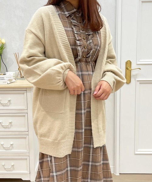 apres jour（アプレジュール）の「もちもちカーディガン【ZOZOTOWN限定アイテム】（カーディガン/ボレロ・レディース・アイボリー/モカ/ライトベージュ・X-LARGE/フリー）」の21枚目の写真