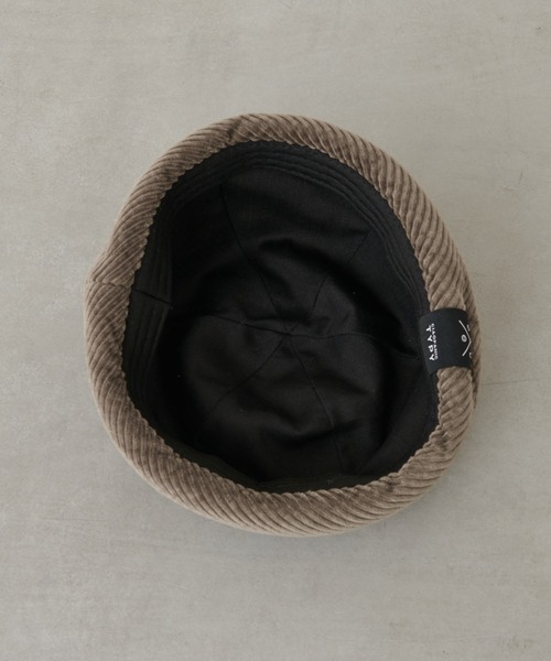 CIAOPANIC TYPY(チャオパニックティピー)の「【Roue / ルー】コーデュロイロールワッチ(ニットキャップ/ビーニー・メンズ・ブラック/グリーン・ONE SIZE)」の8枚目の写真