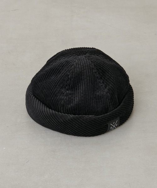 CIAOPANIC TYPY(チャオパニックティピー)の「【Roue / ルー】コーデュロイロールワッチ(ニットキャップ/ビーニー・メンズ・ブラック/グリーン・ONE SIZE)」の10枚目の写真