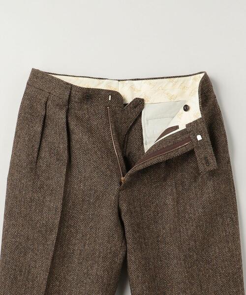 The Stylist Japan(ザスタイリストジャパン)の「<The StylistJapan(ザ スタイリストジャパン)> BRITISH HB PANTS/パンツ(スラックス・メンズ・ブラウン・S/M/L)」の3枚目の写真
