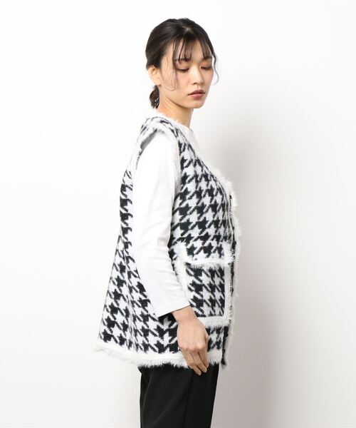 Narcissus（ナルシス）の「【Narcissus WEBSTORE 限定商品】ツイードベストジャケット（その他アウター・レディース・ホワイト/ブラック・FREE）」の17枚目の写真
