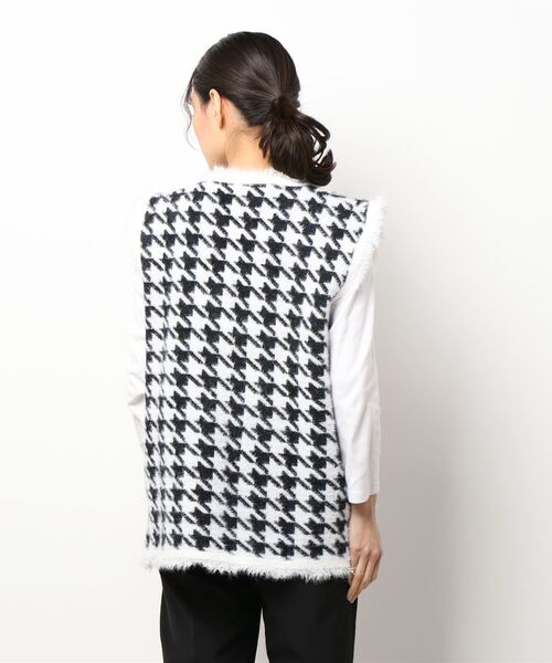 Narcissus（ナルシス）の「【Narcissus WEBSTORE 限定商品】ツイードベストジャケット（その他アウター・レディース・ホワイト/ブラック・FREE）」の18枚目の写真