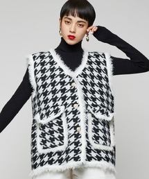 【Narcissus WEBSTORE 限定商品】ツイードベストジャケット