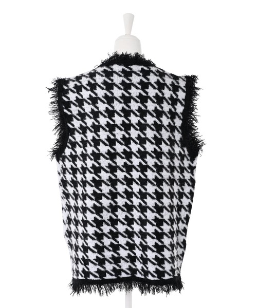 Narcissus（ナルシス）の「【Narcissus WEBSTORE 限定商品】ツイードベストジャケット（その他アウター・レディース・ホワイト/ブラック・FREE）」の14枚目の写真