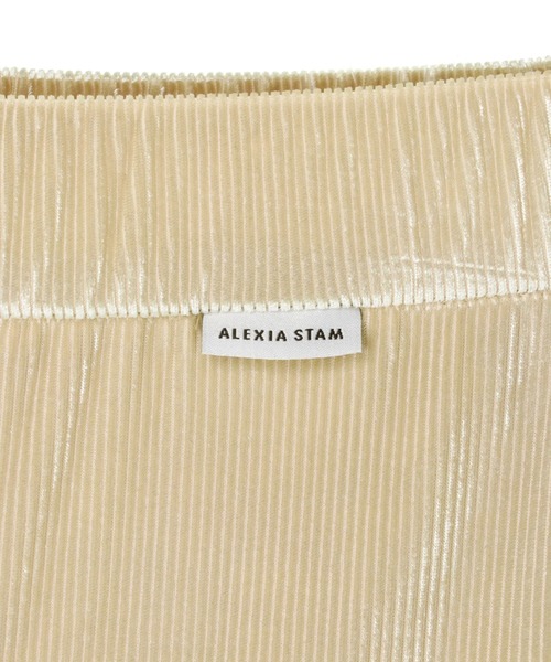 ALEXIA STAM（アリシアスタン）の「Velour Easy Pants/ベロアイージーパンツ（その他パンツ・レディース・ベージュ/ブラウン/グリーン・S/M）」の22枚目の写真