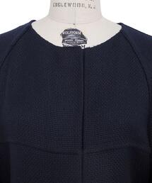 Drawer 176,000円22A/W ウールナナコケヌキノーカラーコート Drawer（ドゥロワー）の「＜Drawer（ドゥロワー）＞ ウールナナコ