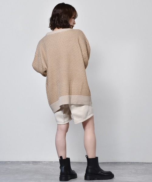 RETRO GIRL（レトロガール）の「タックショートパンツ（その他パンツ・レディース・アイボリー/ブラック/ダークブラウン/イエロー/ライトグリーン・FREE）」の9枚目の写真