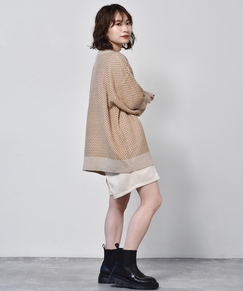 RETRO GIRL（レトロガール）の「タックショートパンツ（その他パンツ・レディース・アイボリー/ブラック/ダークブラウン/イエロー/ライトグリーン・FREE）」の10枚目の写真