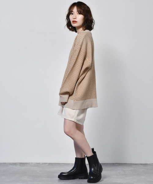 RETRO GIRL（レトロガール）の「タックショートパンツ（その他パンツ・レディース・アイボリー/ブラック/ダークブラウン/イエロー/ライトグリーン・FREE）」の11枚目の写真