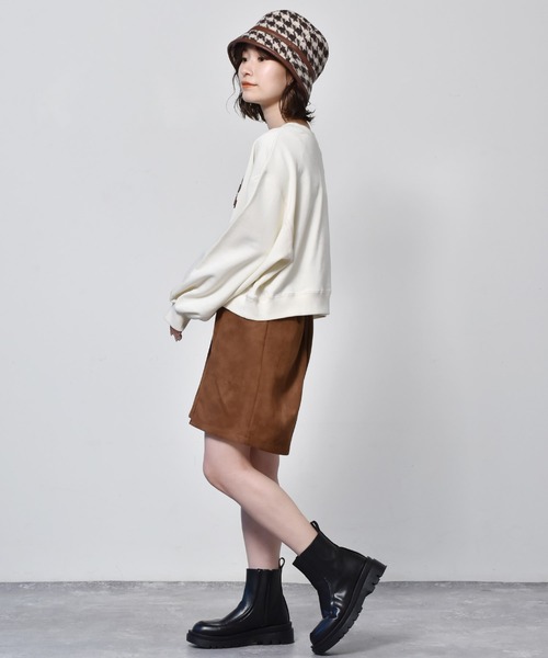 RETRO GIRL（レトロガール）の「タックショートパンツ（その他パンツ・レディース・アイボリー/ブラック/ダークブラウン/イエロー/ライトグリーン・FREE）」の17枚目の写真