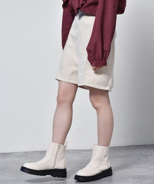 RETRO GIRL（レトロガール）の「タックショートパンツ（その他パンツ・レディース・アイボリー/ブラック/ダークブラウン/イエロー/ライトグリーン・FREE）」の21枚目の写真