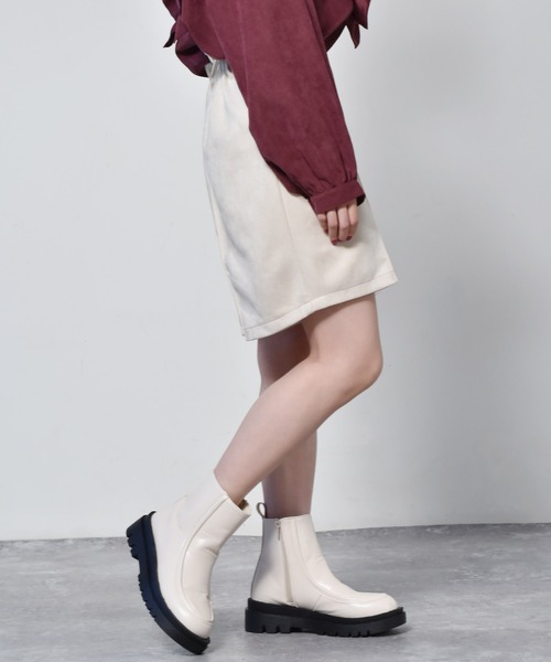 RETRO GIRL（レトロガール）の「タックショートパンツ（その他パンツ・レディース・アイボリー/ブラック/ダークブラウン/イエロー/ライトグリーン・FREE）」の22枚目の写真